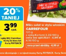 Miks sałat w stylu włoskim Carrefour