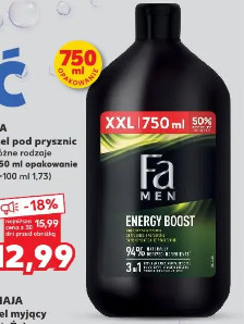 Fa men energy boost żel pod prysznic