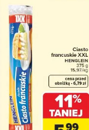 Ciasto francuskie XXL Henglein