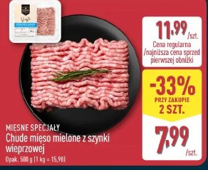 Mięsne Specjały Chude mięso mielone z szynki wieprzowej