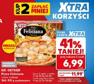 Dr. Oetker Pizza Feliciana różne rodzaje