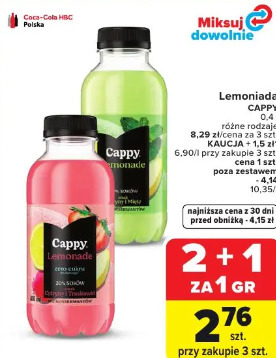 Cappy lemoniada COCA-COLA HBC POLSKA