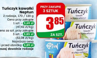 Tuńczyk kawałki Neptun