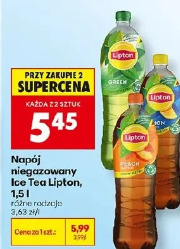 Napój niegazowany Ice Tea Lipton
