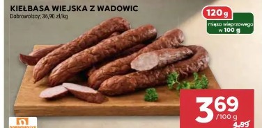 Kiełbasa wiejska z Wadowic Dobrowolscy