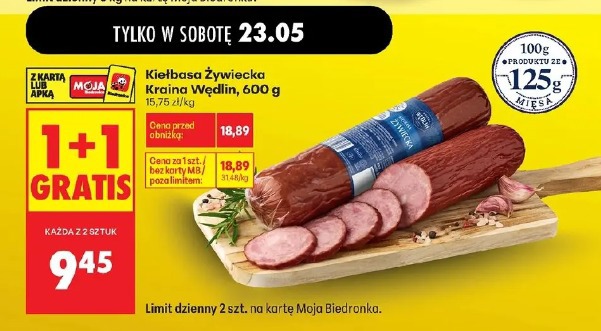 Kiełbasa Żywiecka Kraina Wędlin