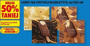 Lody na patyku Marletto