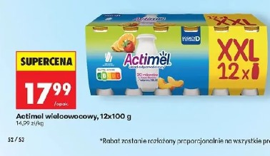 Actimel wieloowocowy