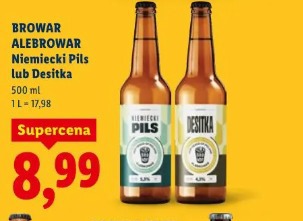 Browar Alebrowar Niemiecki Pils lub Desitka