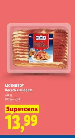 Mcennedy Boczek z miodem