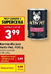 Karma dla psa Activ Pet