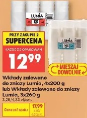 Lumia Wkłady zalewane do zniczy, 4x200 g lub Lumia Wkłady zalewane do zniczy, 3x260 g