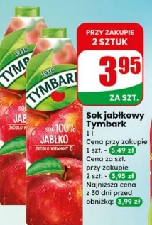 Sok jabłkowy Tymbark