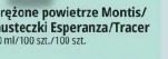 Sprężone powietrze Montis/Chusteczki Esperanza/Tracer