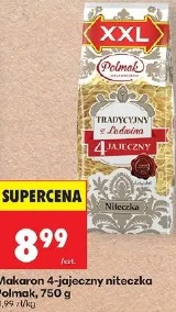 Makaron 4-jajeczny niteczka Polmak