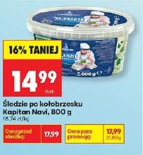 Śledzie po kołobrzesku Kapitan Navi