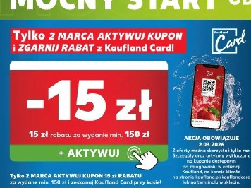 Kupon rabatowy Kaufland Card