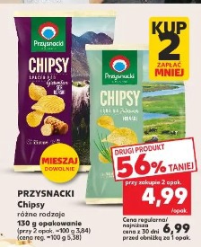 Przysnacki Chipsy różne rodzaje