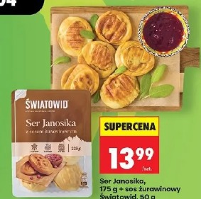 Ser Janosika z sosem żurawinowym Światowid