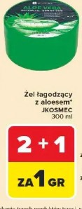 Żel łagodzący z aloesem Jkosmec 300 ml