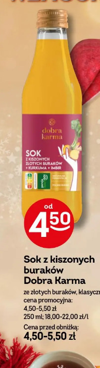 Sok z kiszonych buraków Dobra Karma