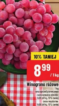 Winogrono różowe