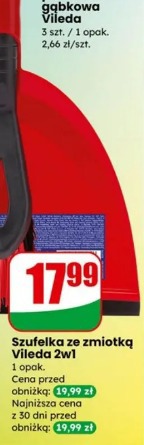 Szufelka ze zmiotką Vileda 2w1