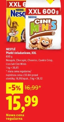 Nestlé Płatki śniadaniowe, XXL