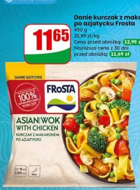 Danie kurczak z makaronem po azjatycku Frosta