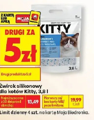 Kitty żwirek silikonowy dla kotów