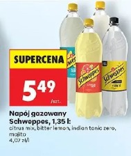 Napój gazowany Schweppes, 1,35 l