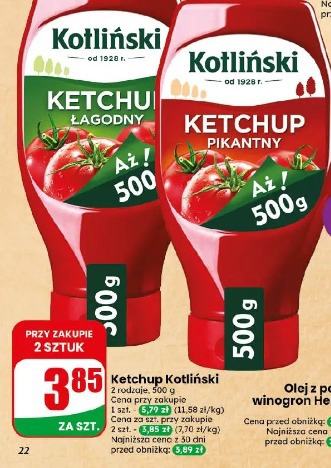 Ketchup Kotliński pikantny