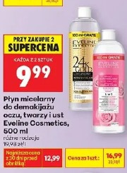 Eveline Cosmetics płyn micelarny do demakijażu oczu, twarzy i ust