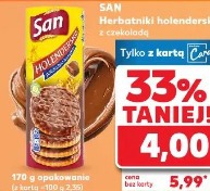 San Herbatniki holenderskie z czekoladą