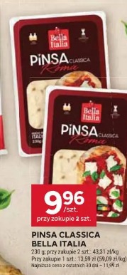 Pinsa classica Bella Italia
