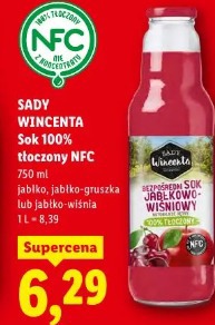 Sady Wincenta Sok 100% tłoczony NFC