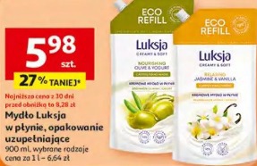 Mydło Luksja w płynie, opakowanie uzupełniające