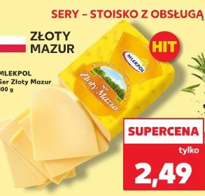 Złoty Mazur Ser Złoty Mazur Mlekpol
