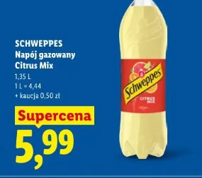Schweppes Napój gazowany Citrus Mix