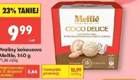 Praliny kokosowe Meltie 140 g