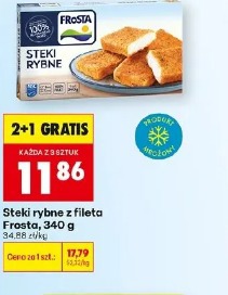 Steki rybne z fileta Frosta