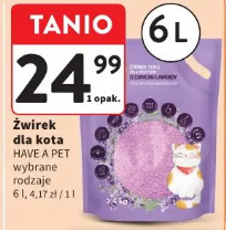 Żwirek dla kota HAVE A PET