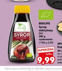 BioLife syrop daktylowy