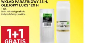 Wkład parafinowy 55 H, olejowy Luks 120 H
