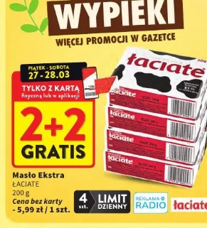 Masło Ekstra ŁACIĄTE