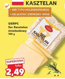 Sierpc Ser Kasztelan śmietankowy