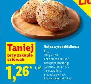 Bułka wysokobiałkowa