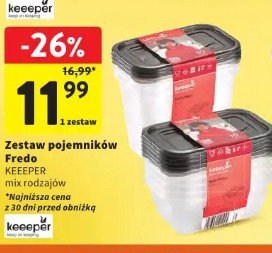 Zestaw pojemników Fredo Keeper