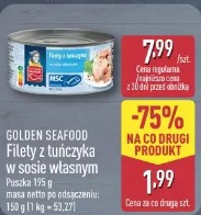 Golden Seafood Filety z tuńczyka w sosie własnym