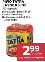 Piwo Tatra Jasne Pełne